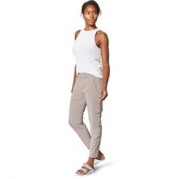Athleta Pants - NWOT Athleta Chelsea Cargo Beige Jogger Pants